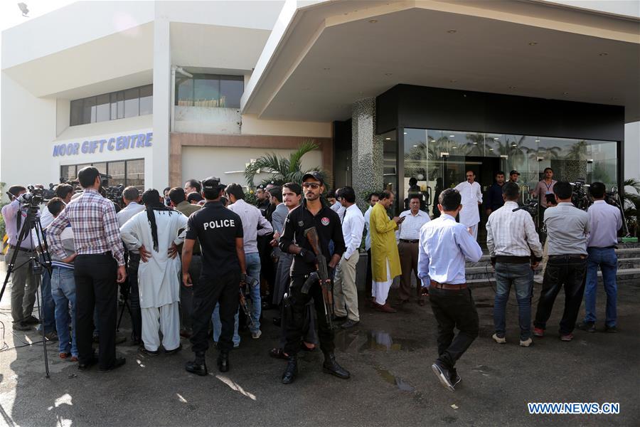 PAKISTAN-KARACHI-HOTEL FIRE