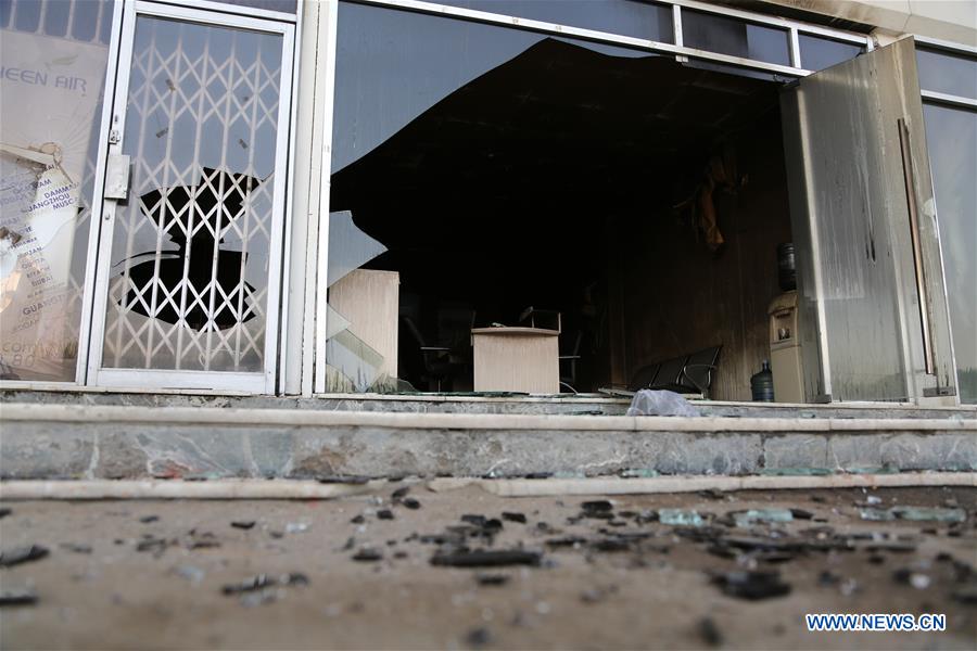 PAKISTAN-KARACHI-HOTEL FIRE