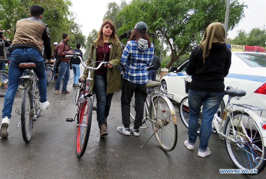 IRAQ-BAGHDAD-CYCLING EVENT
