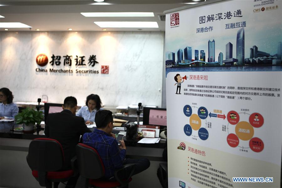 CHINA-SHENZHEN-HONG KONG-STOCK CONNECT-LAUNCHING (CN)