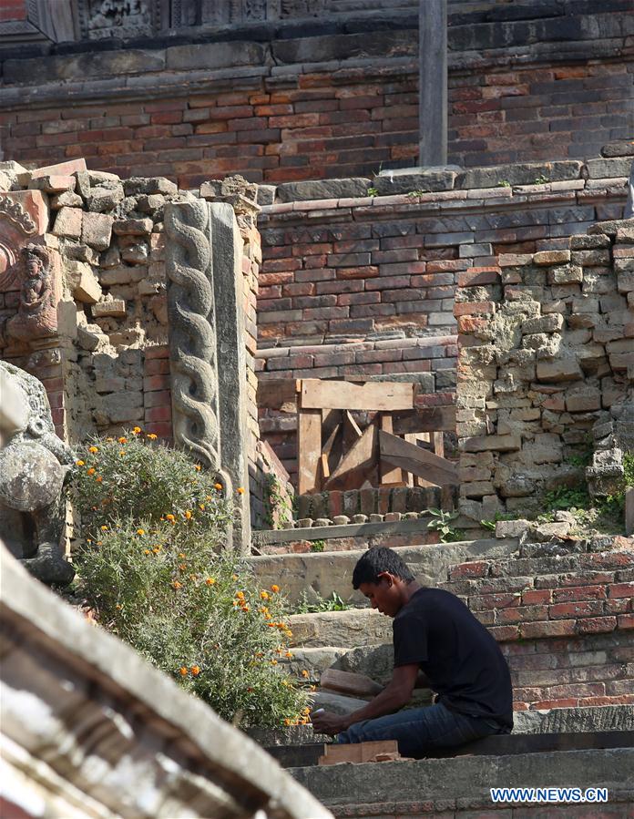NEPAL-KATHMANDU-RECONSTRUCTION