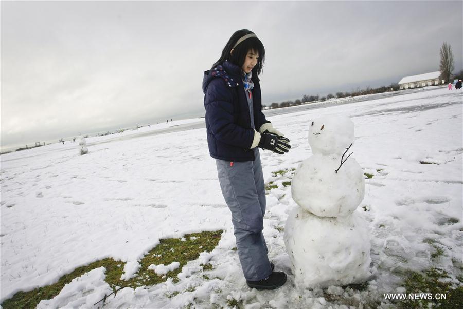 CANADA-VANCOUVER-SNOW