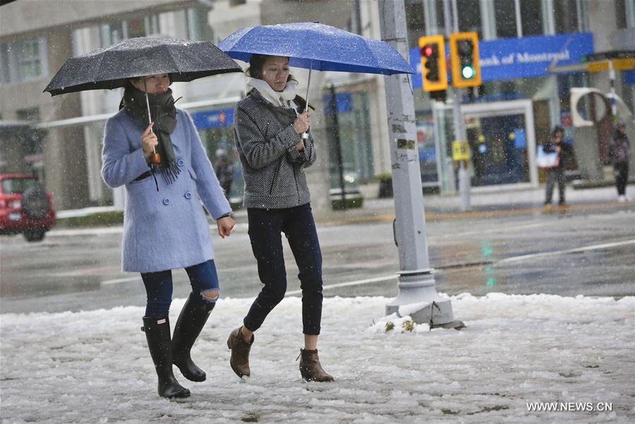 CANADA-VANCOUVER-SNOW