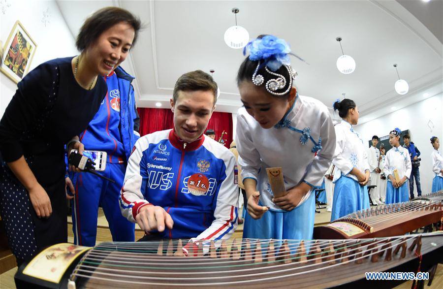 CHINA-HARBIN-RUSSIA-TEENAGERS-CULTURE EXCHANGE (CN)