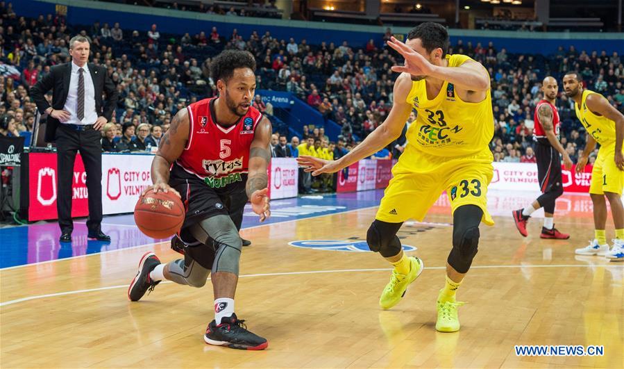 (SP)LITHUANIA-VILNIUS-BASKETBALL-EUROCUP-LIETUVOS RYTAS VS ALBA BERLIN