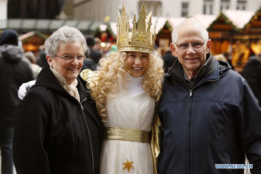 U.S.-CHICAGO-CHRISTMAS MARKET