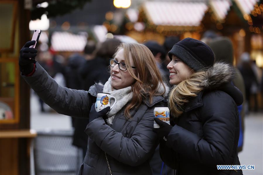 U.S.-CHICAGO-CHRISTMAS MARKET