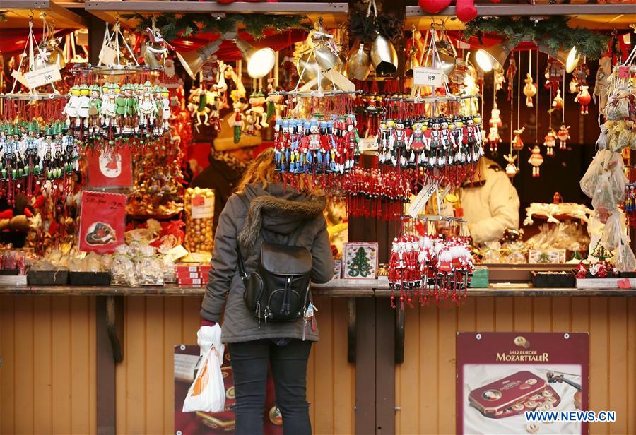 U.S.-CHICAGO-CHRISTMAS MARKET