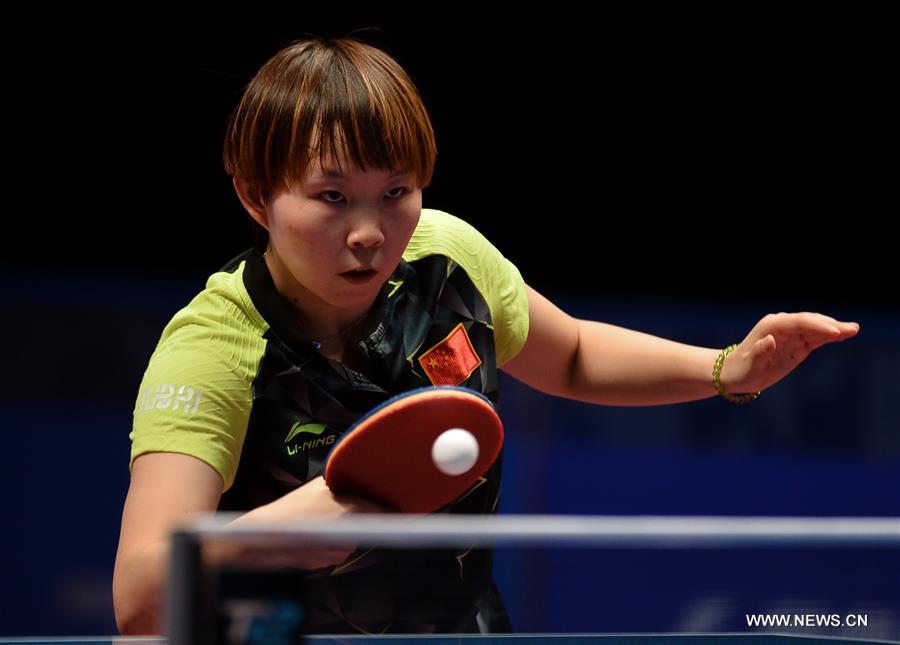 China's Zhu Yuling sweeps Hitomi of Japan 4-0