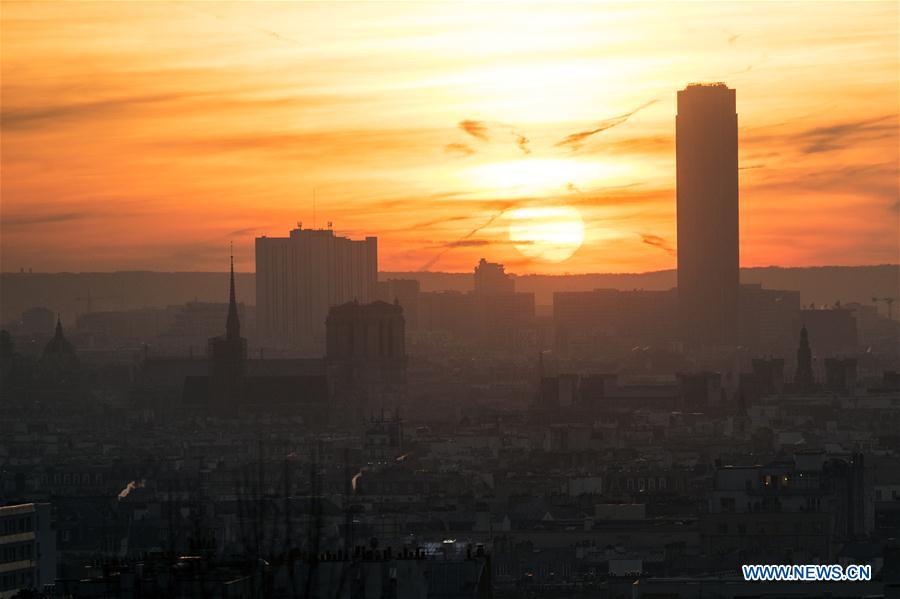 FRANCE-PARIS-AIR POLLUTION-TRAFFIC BAN
