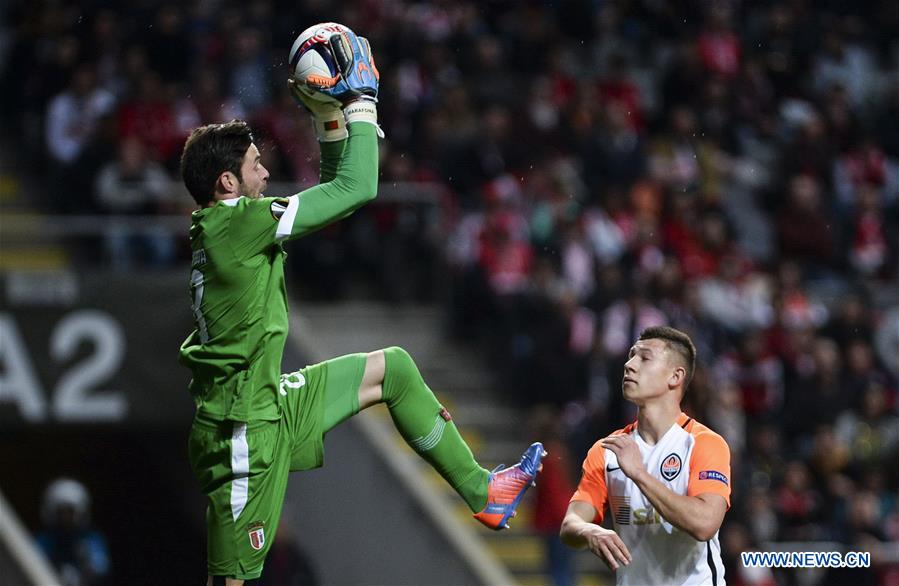 (SP)PORTUGAL-BRAGA-SOCCER-EUROPA LEAGUE
