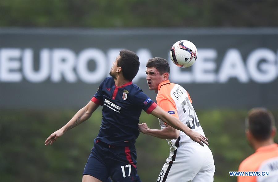(SP)PORTUGAL-BRAGA-SOCCER-EUROPA LEAGUE
