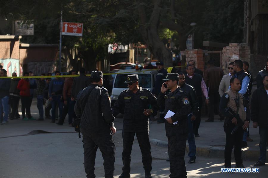 EGYPT-CAIRO-CHECKPOINT-BLAST