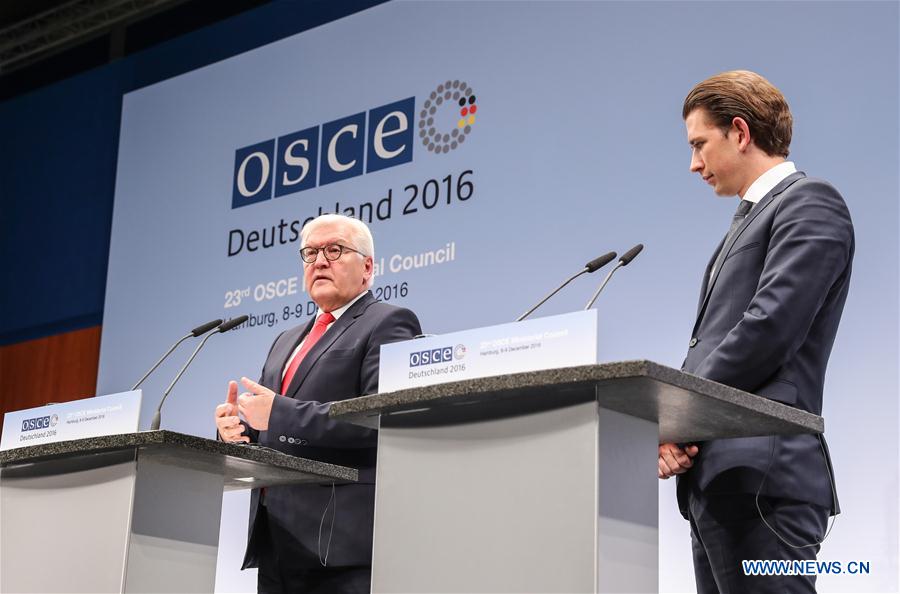 GERMANY-HAMBURG-OSCE-23RD MINISTERIAL MEETING-WRAPPING UP