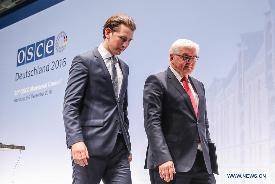 GERMANY-HAMBURG-OSCE-23RD MINISTERIAL MEETING-WRAPPING UP