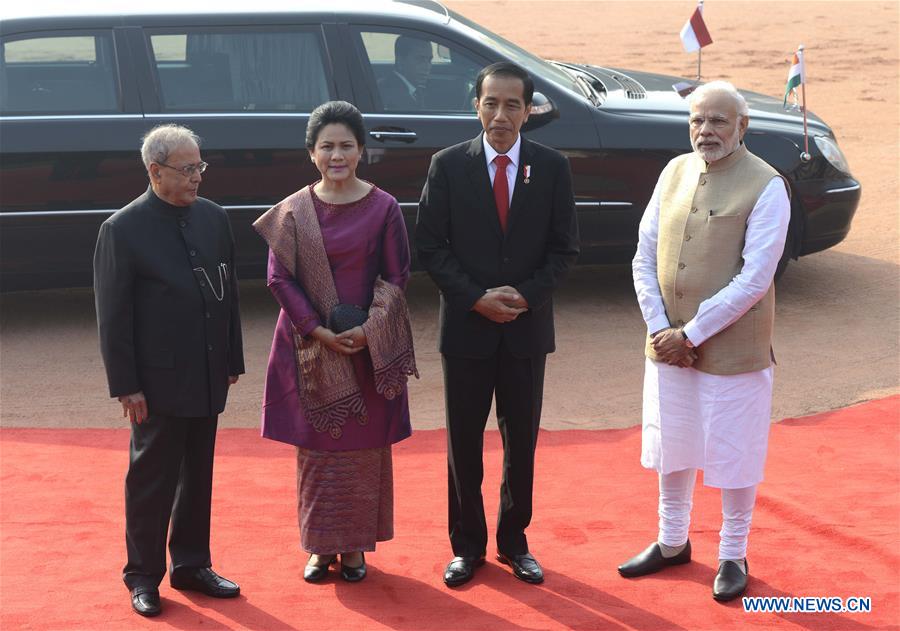 INDIA-NEW DELHI-INDONESIA-PRESIDENT-VISIT