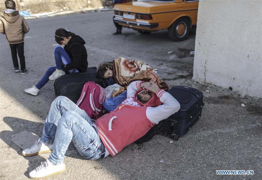 MIDEAST-GAZA-RAFAH BORDER CROSSING-OPENING