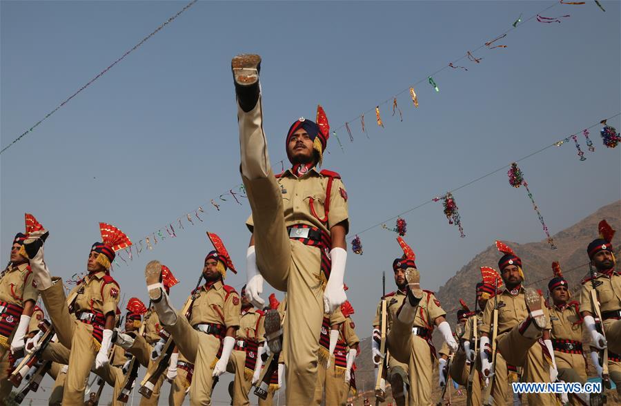 KASHMIR-SRINAGAR-POLICE-PASSING OUT-PARADE