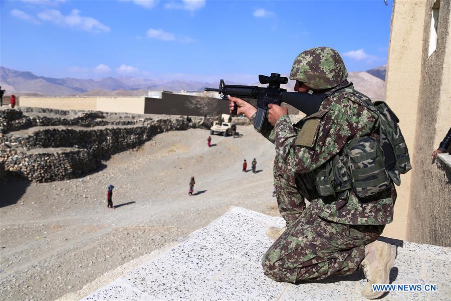 AFGHANISTAN-GHAZNI-MILITARY OPERATION