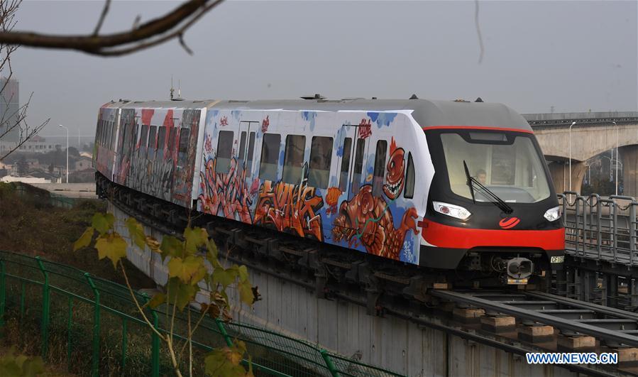 CHINA-CHANGSHA-TRAIN-ART (CN)