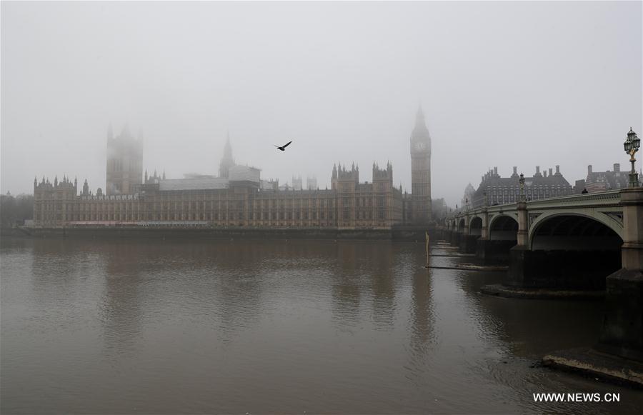 BRITAIN-LONDON-FOG