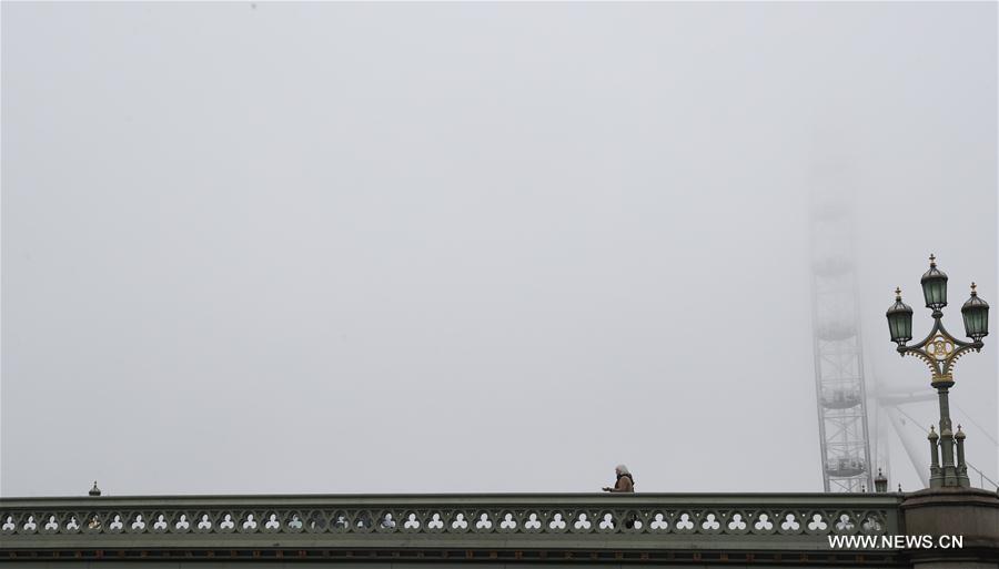 BRITAIN-LONDON-FOG