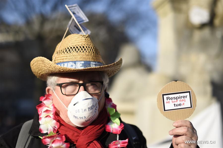 FRANCE-PARIS-AIR POLLUTION