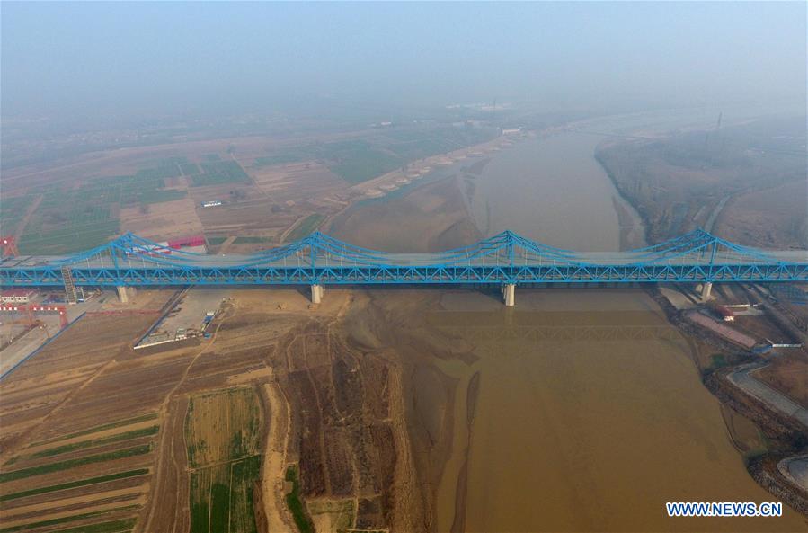 CHINA-JINAN-YELLOW RIVER-BRIDGE-CONSTRUCTION (CN)