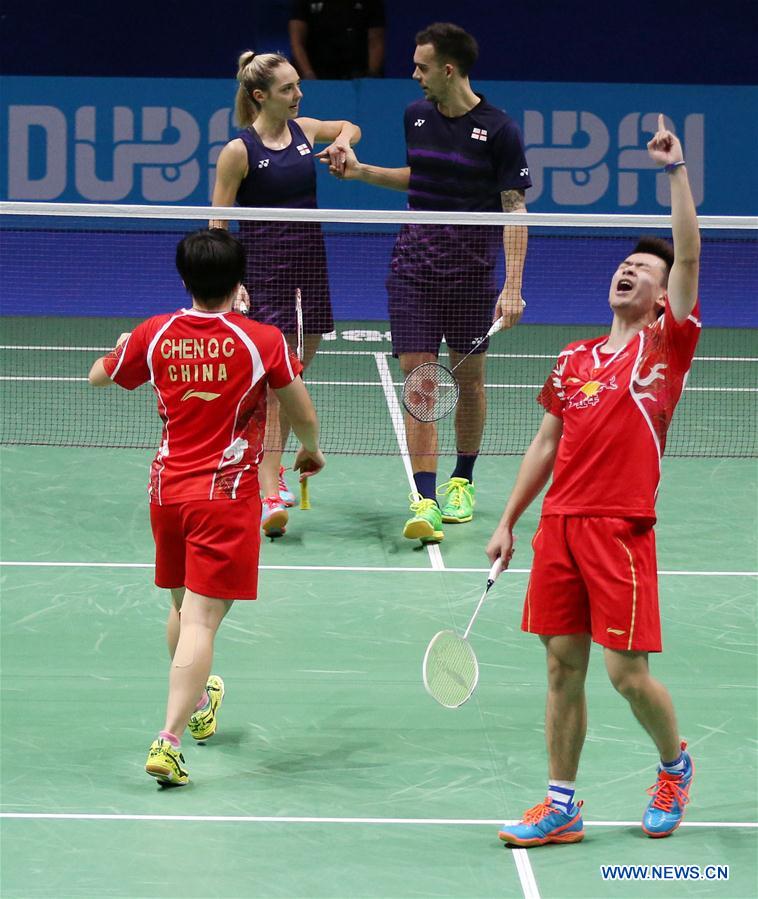 (SP)UAE-DUBAI-BADMINTON-BWF WORLD SUPERSERIES FINALS
