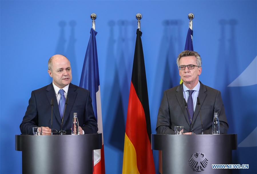 GERMANY-BERLIN-FRENCH INTERIOR MINISTER-VISIT