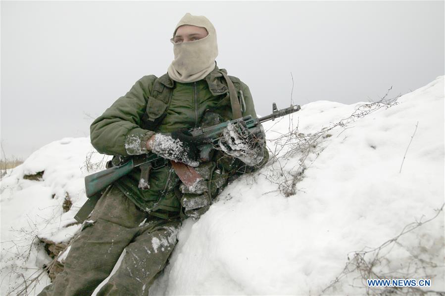 UKRAINE-DEBALTSEVO-FRONTLINE