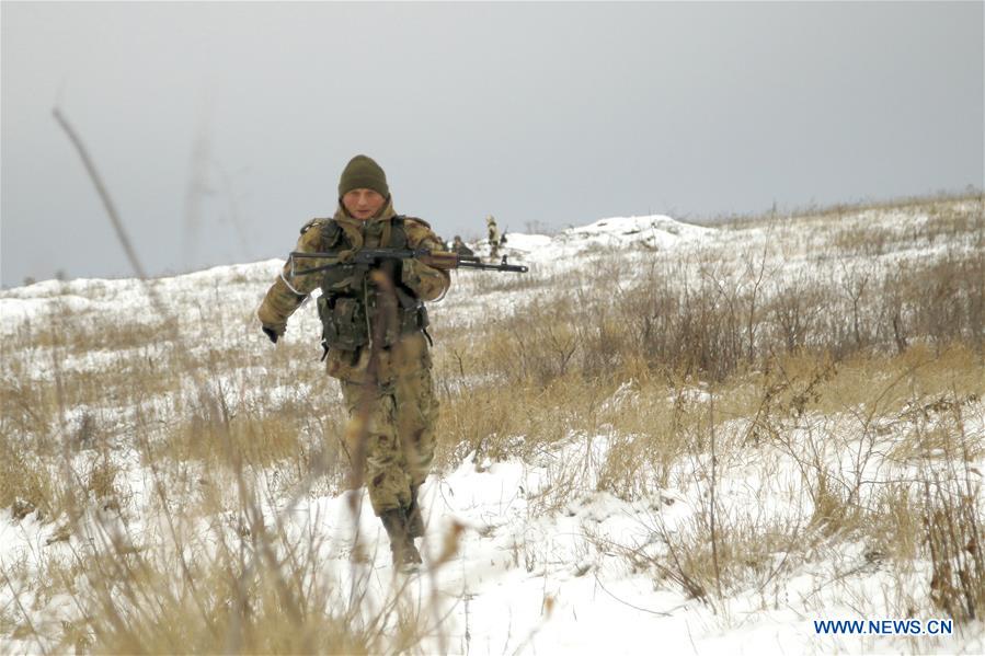UKRAINE-DEBALTSEVO-FRONTLINE