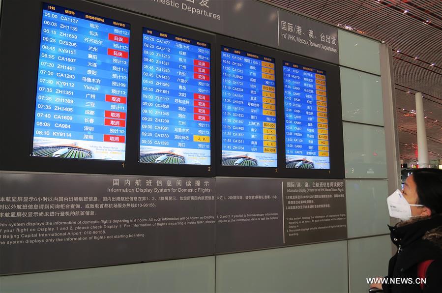 CHINA-BEIJING-SMOG-FLIGHTS-CANCELLATIONS (CN)