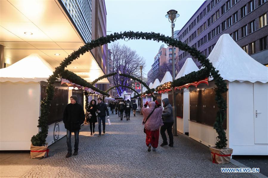 GERMANY-BERLIN-CHRISTMAS MARKETS-CLOSING