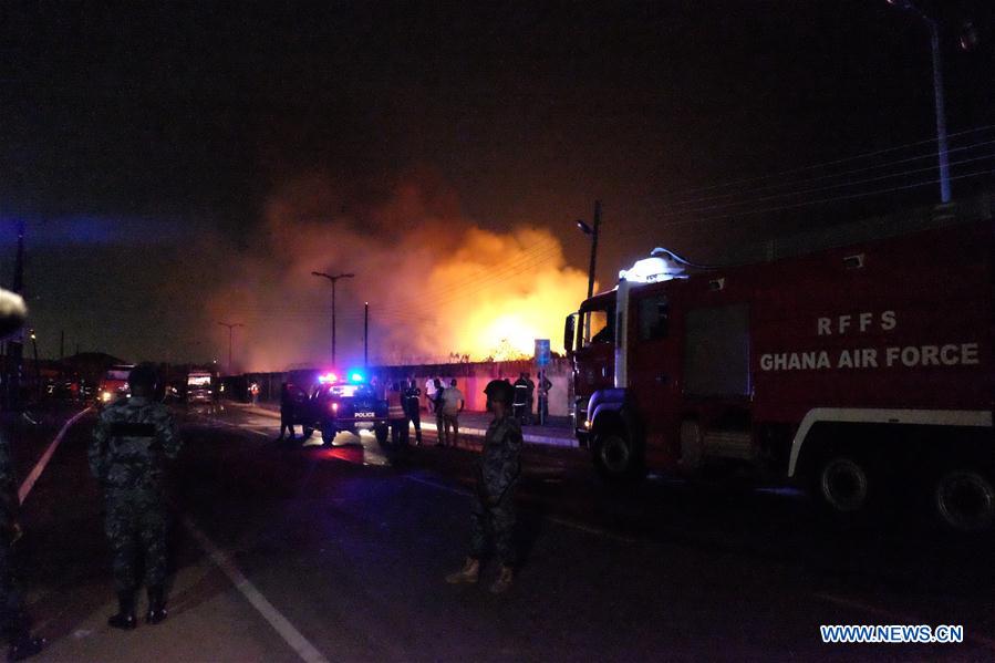 GHANA-ACCRA-GAS STATION-EXPLOSIONS