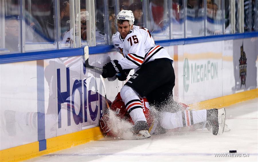 (SP)CHINA-BEIJING-ICE HOCKEY-KHL(CN)