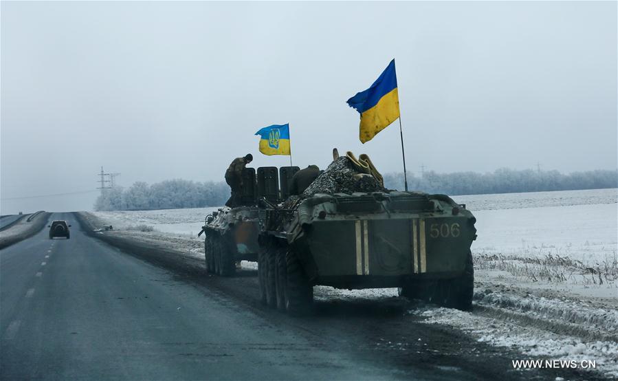 The Ukrainian government reached a ceasefire with independence-seeking insurgents starting from Dec. 24 as was agreed by the Trilateral Contact Group on Ukraine crisis