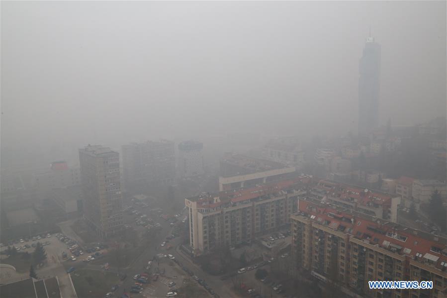 BOSNIA AND HERZEGOVINA-SARAJEVO-AIR POLLUTION