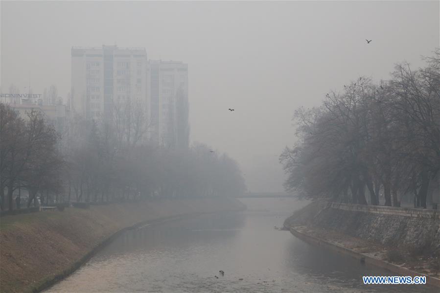 BOSNIA AND HERZEGOVINA-SARAJEVO-AIR POLLUTION