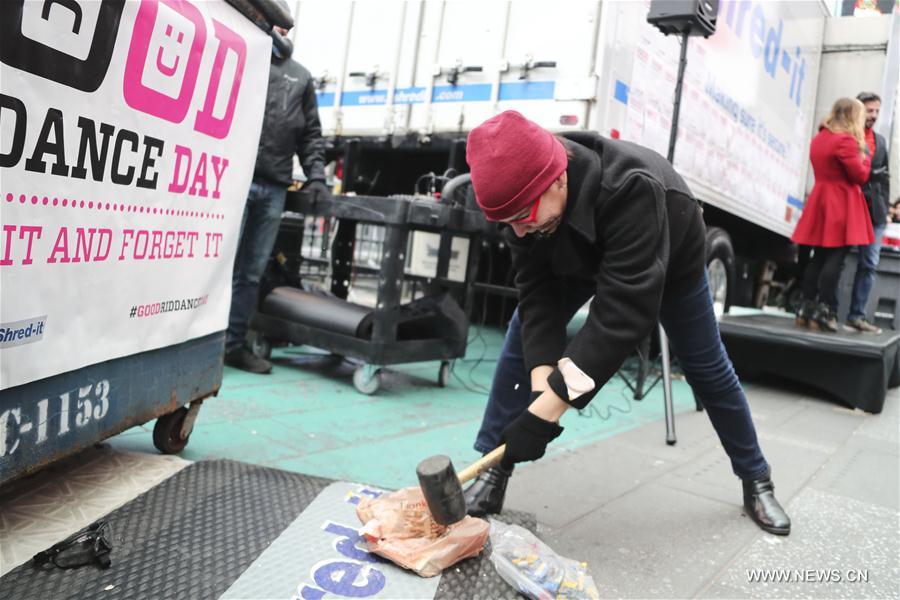 Good Riddance Day is inspired by a Latin American tradition in which New Year's revelers stuffed dolls with objects representing bad memories before setting them on fire. Good Riddance Day is inspired by a Latin American tradition in which New Year's revelers stuffed dolls with objects representing bad memories before setting them on fire.
