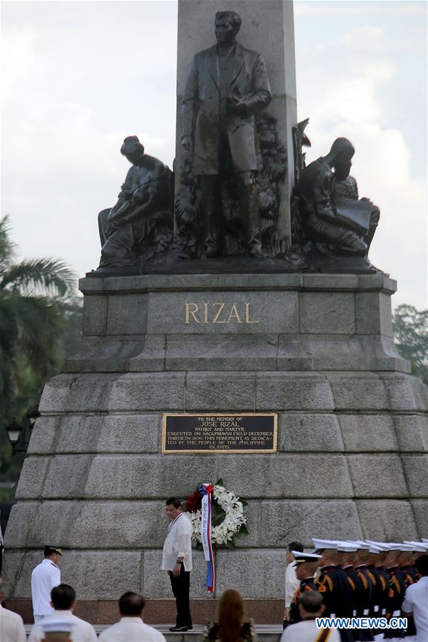 PHILIPPINES-MANILA-JOSE RIZAL-COMMEMORATION