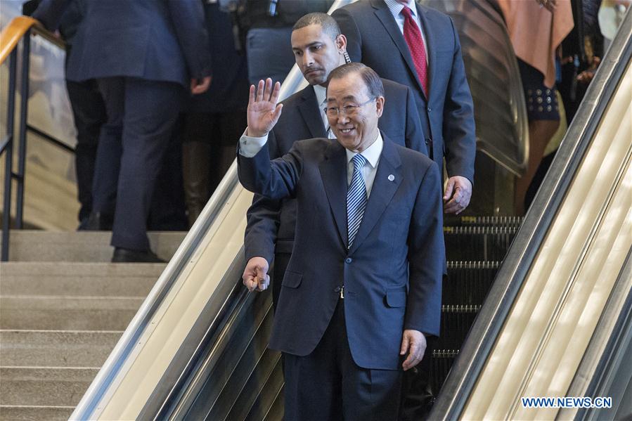 UN-BAN KI-MOON-FAREWELL