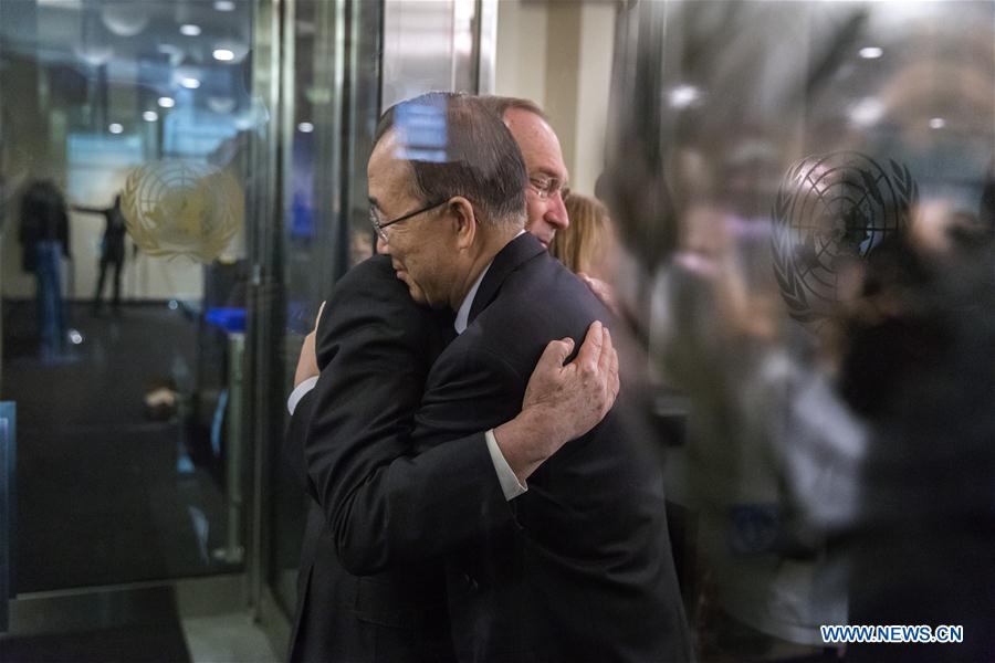 UN-BAN KI-MOON-FAREWELL