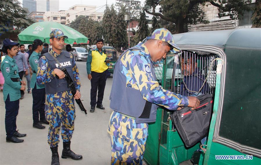 BANGLADESH-DHAKA-NEW YEAR-SECURITY