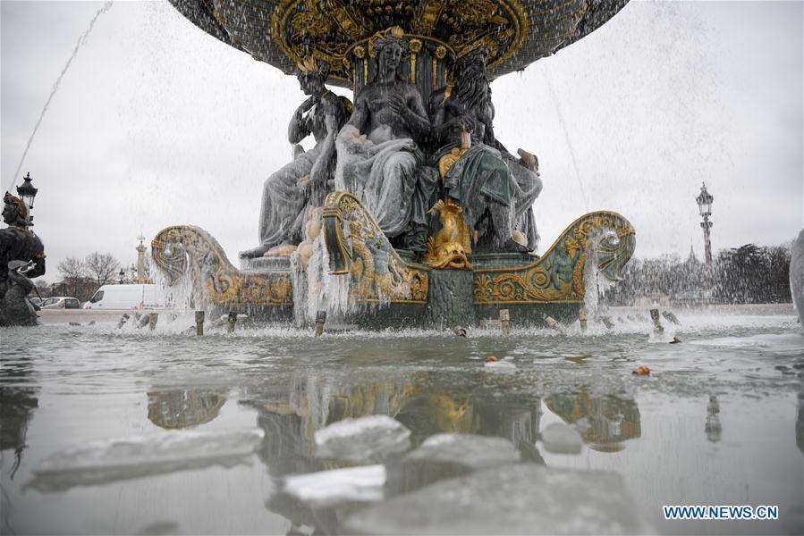 FRANCE-PARIS-WEATHER