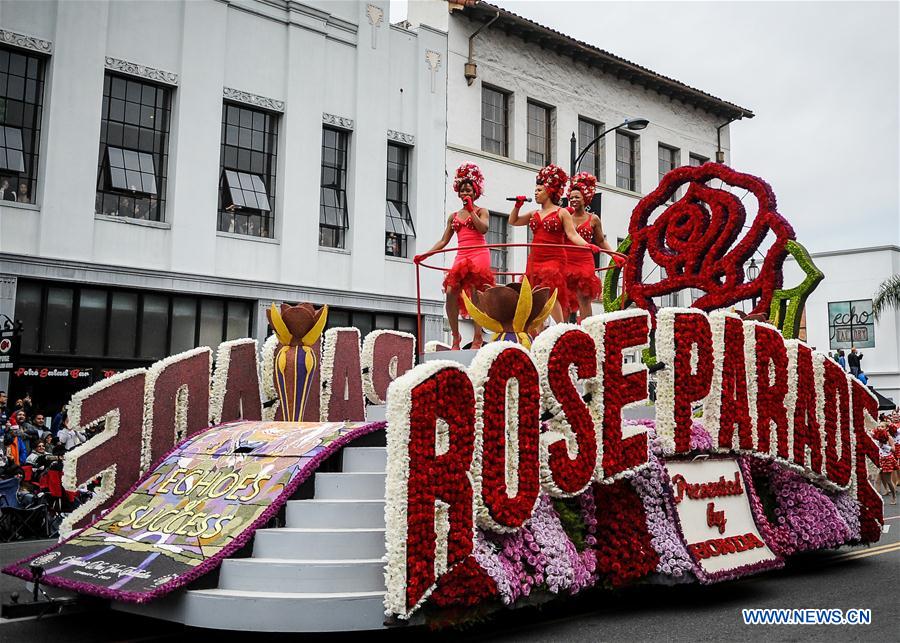 U.S.-PASADENA-ROSE PARADE