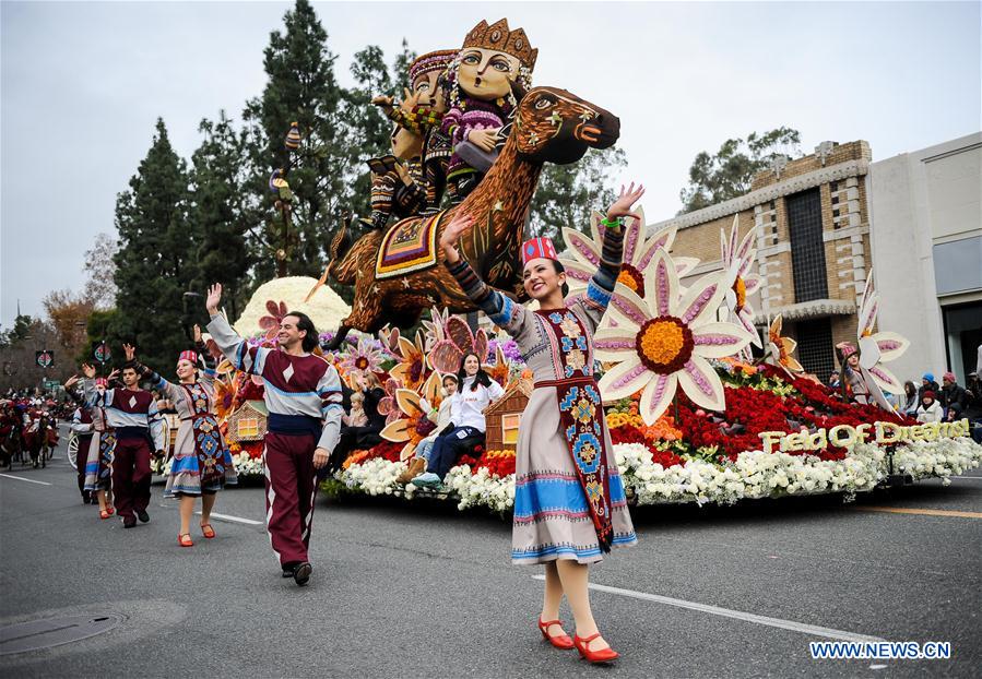 U.S.-PASADENA-ROSE PARADE
