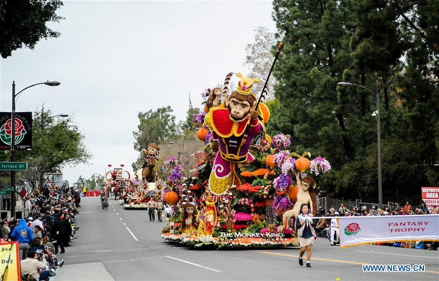 U.S.-PASADENA-ROSE PARADE 