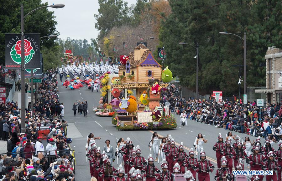 U.S.-PASADENA-ROSE PARADE 