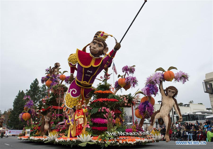 U.S.-PASADENA-ROSE PARADE